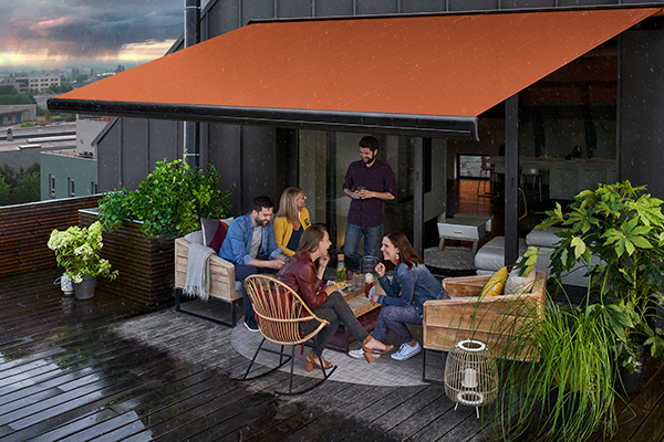 Ett stilrent solskydd som lyfter helhetsintrycket